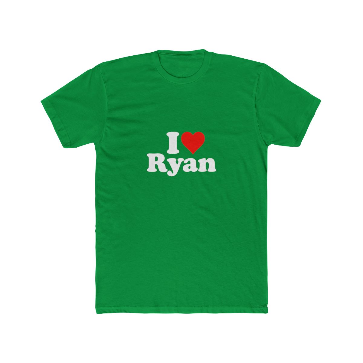 Funny I Heart Love Ryan Obsession T Shirt - alternate angle 3, merchandise