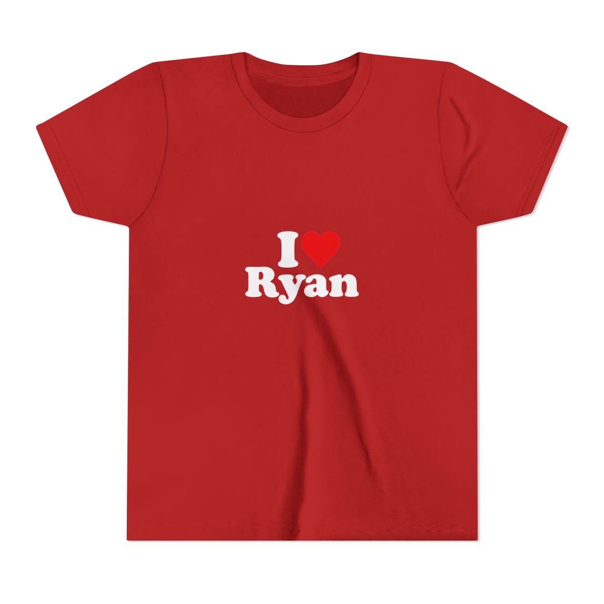 Funny I Heart Love Ryan Obsession Kids T Shirt