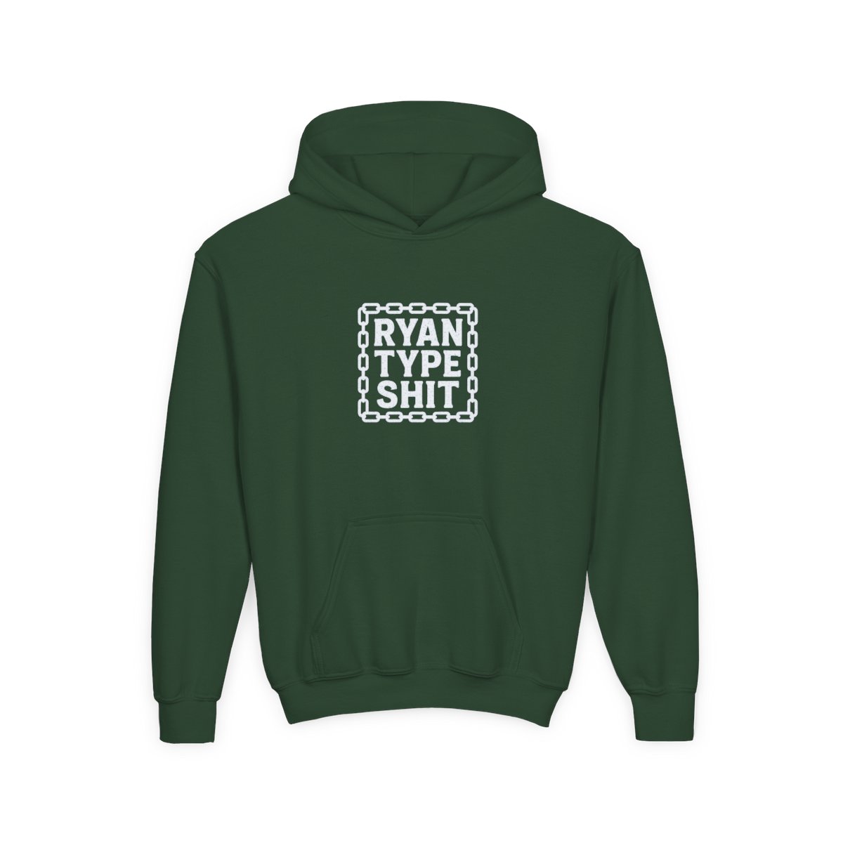 Funny Ryan Meetup Type Shit Graphic Kids Hoodie - alternate angle 3, merchandise