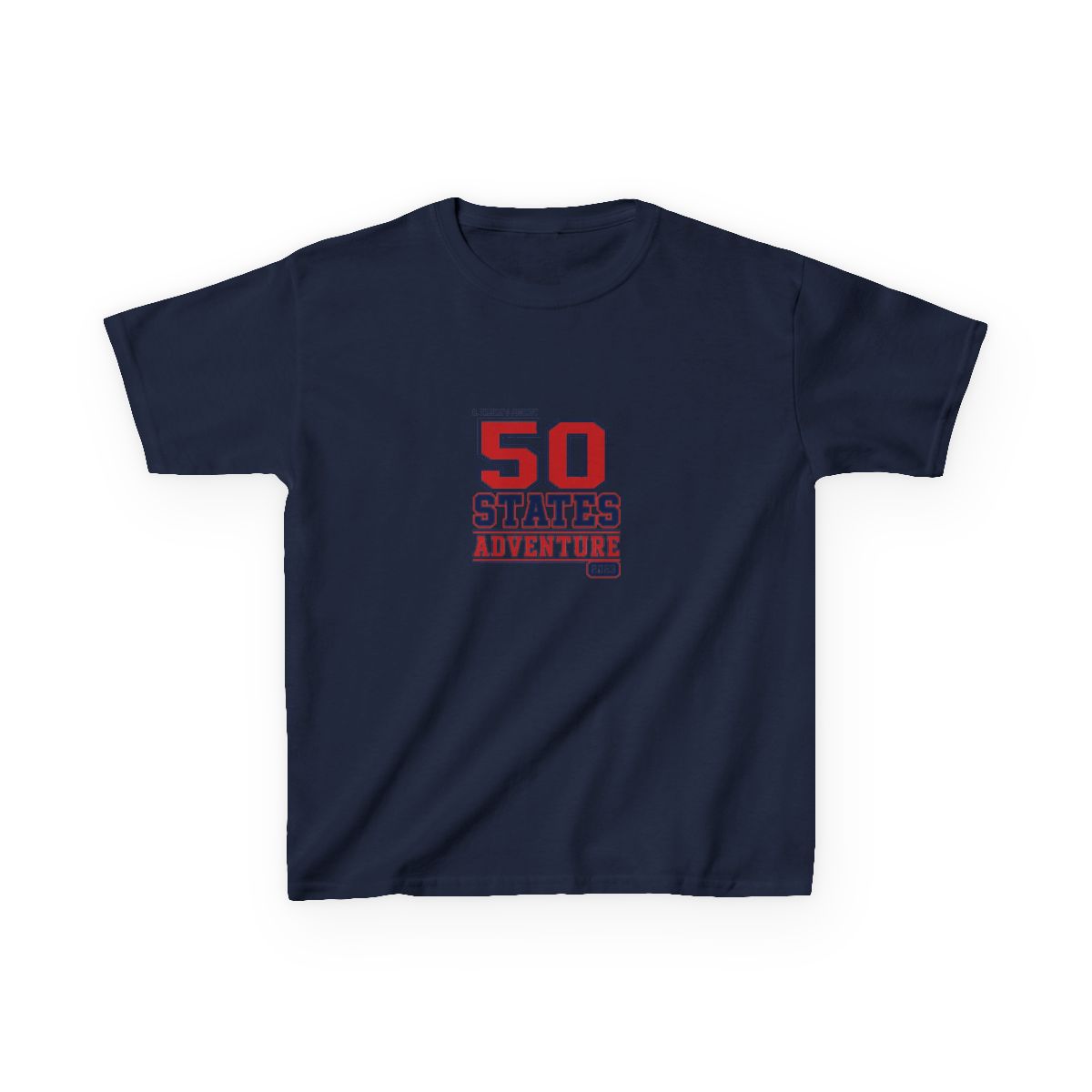 Ryan Trahan "50 States Adventure" Unisex Kids Tee - alternate angle 5, merchandise