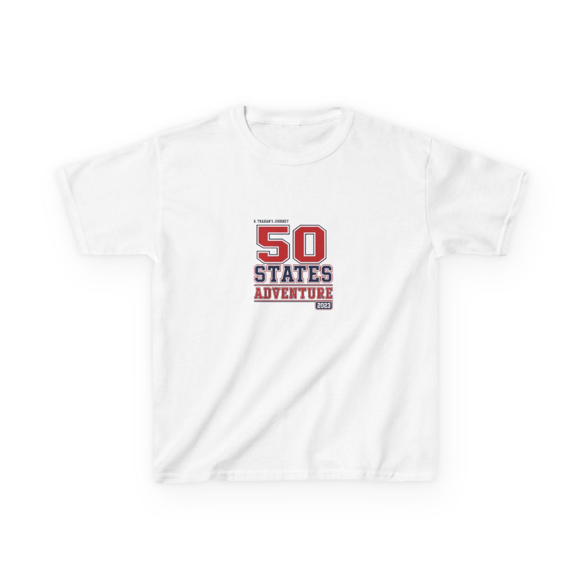 Ryan Trahan "50 States Adventure" Unisex Kids Tee