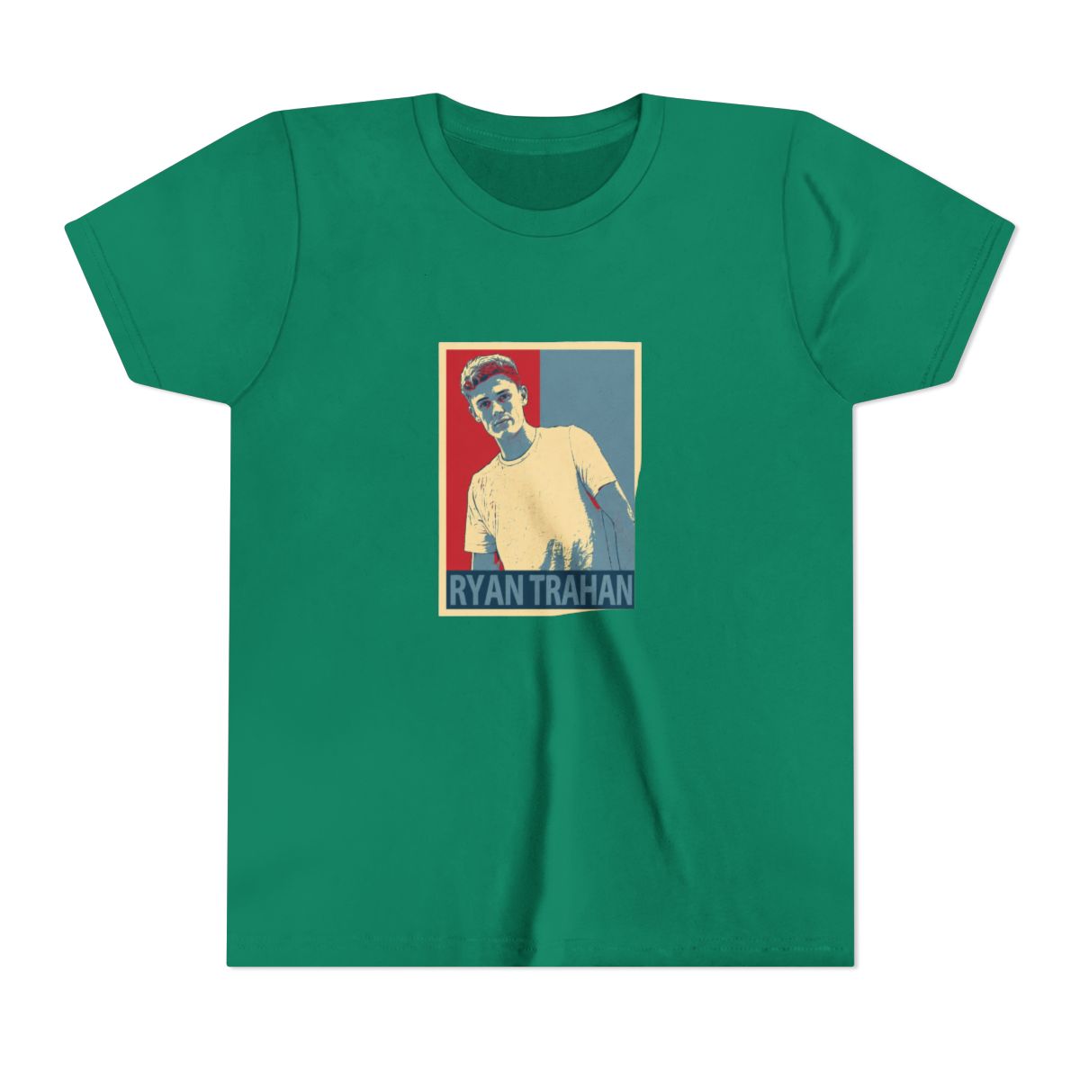 Ryan Trahan Penny Challenge Minimalist Kids T Shirt - YouTube Fan Gift - alternate angle 2, merchandise