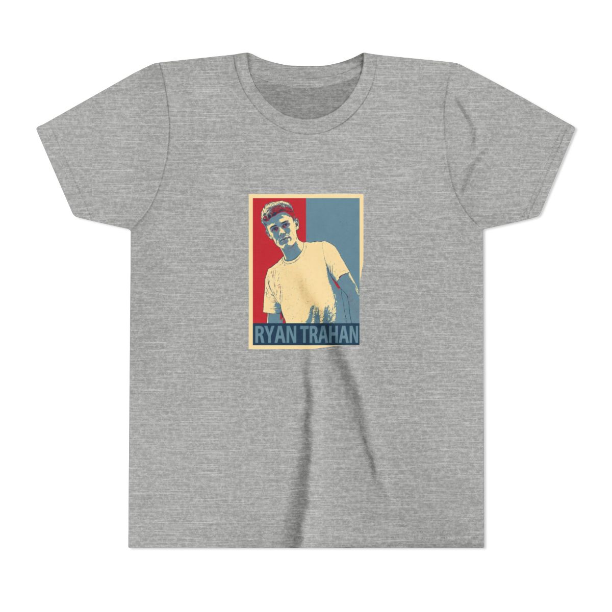 Ryan Trahan Penny Challenge Minimalist Kids T Shirt - YouTube Fan Gift - alternate angle 3, merchandise