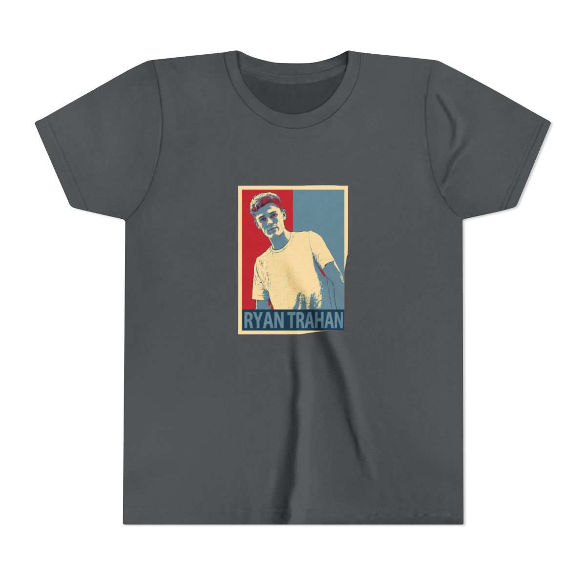 Ryan Trahan Penny Challenge Minimalist Kids T Shirt - YouTube Fan Gift - alternate angle 5, merchandise